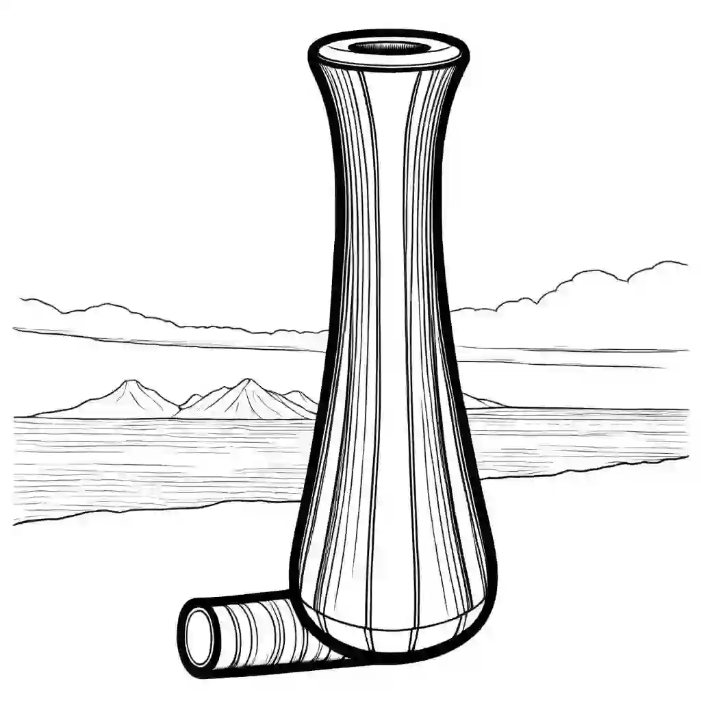 Didgeridoo coloring pages